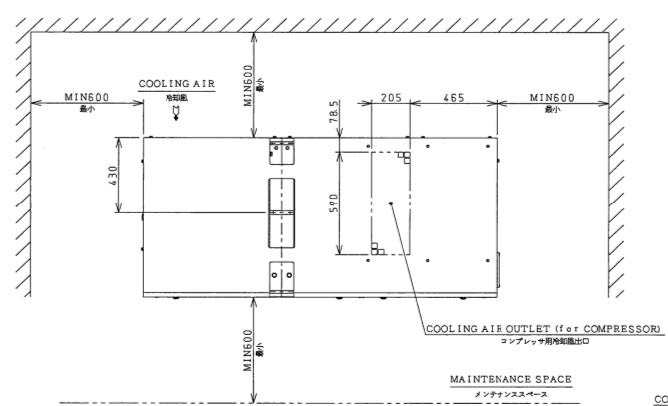 (011036)200V×22KWモーターコンプレッサー