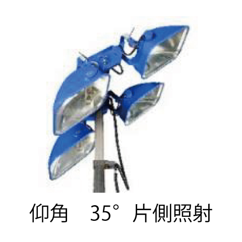 (025001)４灯式エリアライト