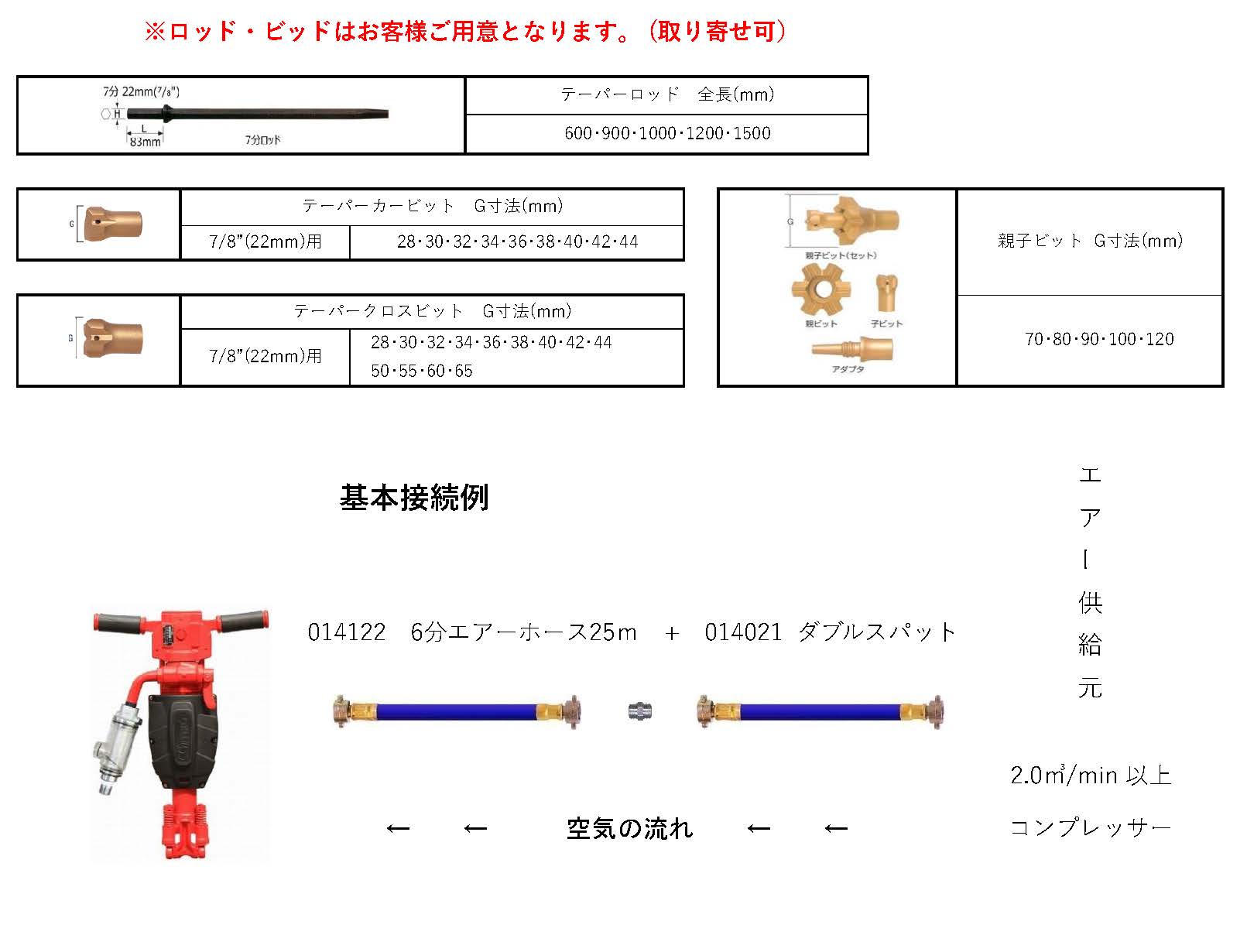 (060040) エアー削岩機