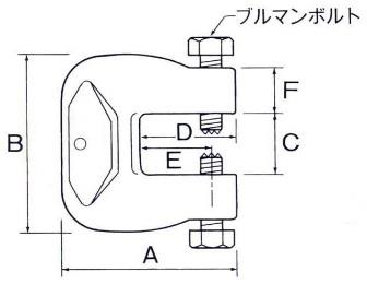(037019) ブルマンクランプ(Cs28･Cs40･C50･C60･C70･C90･C130)