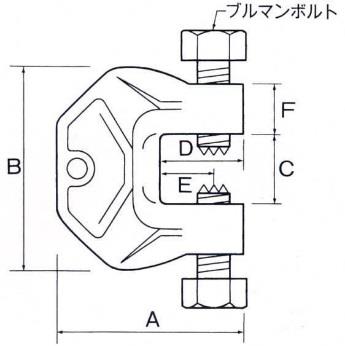 (037019) ブルマンクランプ(Cs28･Cs40･C50･C60･C70･C90･C130)
