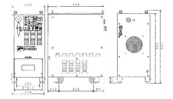 (051003) 200V×80A水冷プラズマ切断機