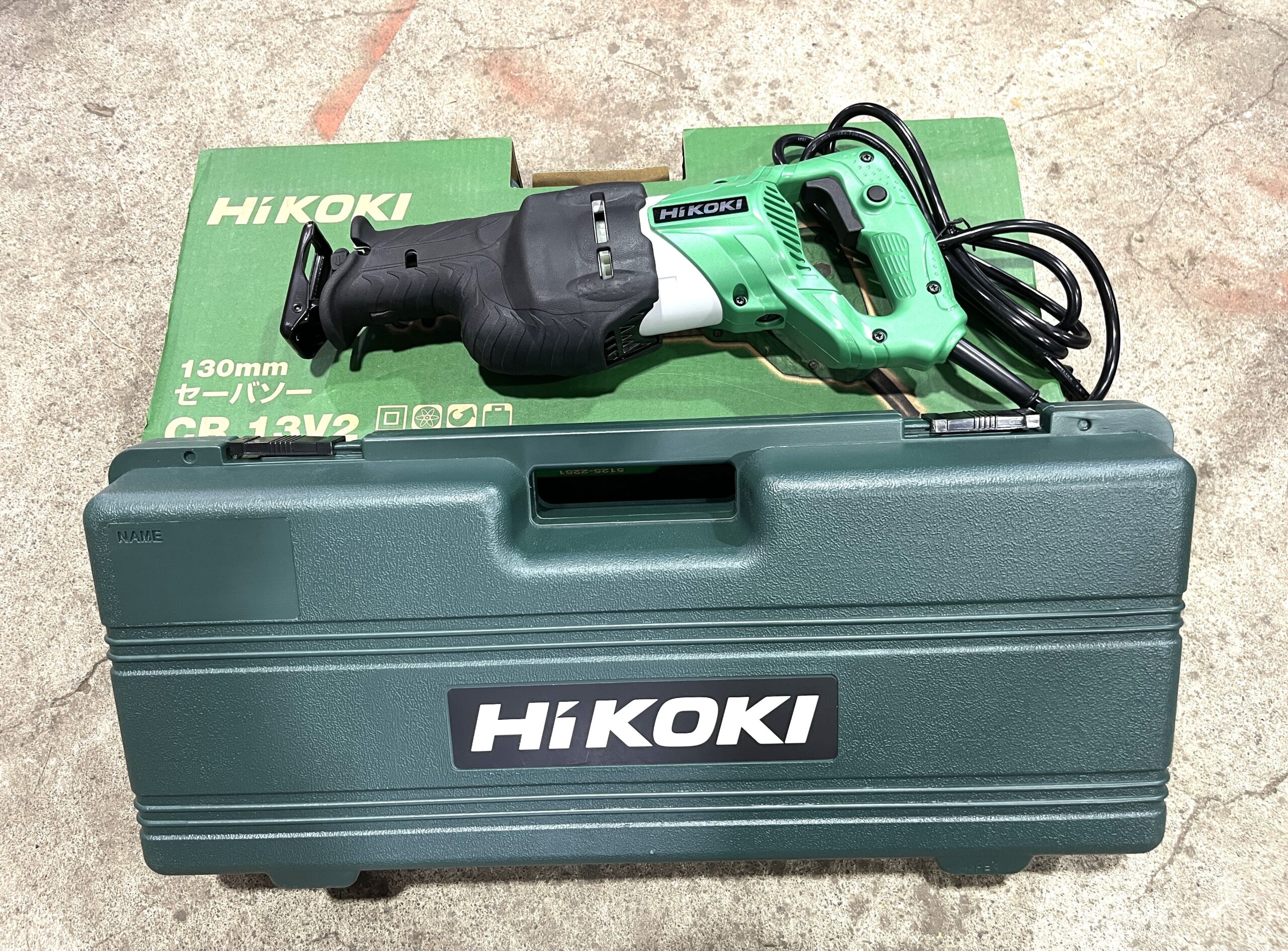 100Vセーバーソー増強しました【HIKOKI CR13V2】 | 株式会社 岩井